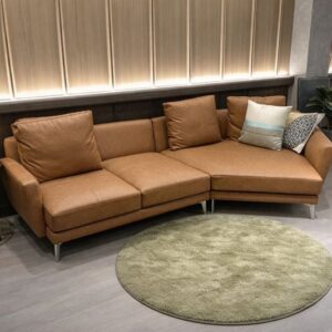 【北歐風沙發】逸雅轉角沙發｜高腳造型 × 耐磨皮革