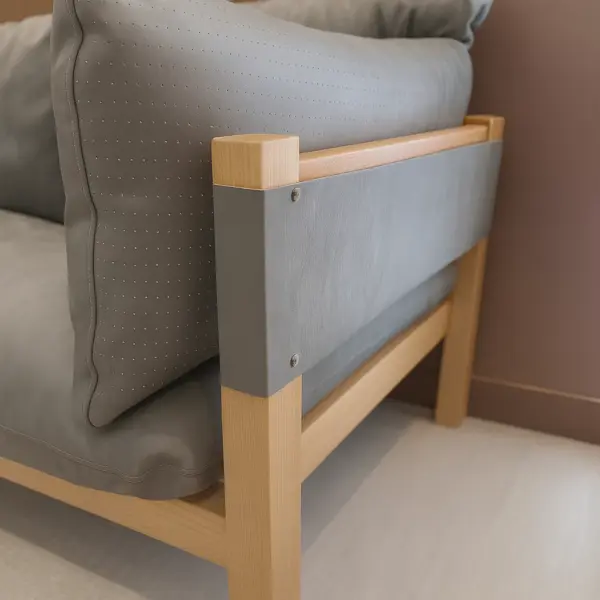 【日系原木沙發】森語雙人沙發｜實木骨架 × 舒適厚墊 × 北歐風設計