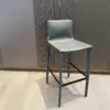 【極簡皮革吧檯椅】霧影高腳椅｜現代北歐風 吧台椅 吧檯高腳椅 居家餐椅