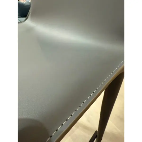 【極簡皮革吧檯椅】霧影高腳椅｜現代北歐風 吧台椅 吧檯高腳椅 居家餐椅