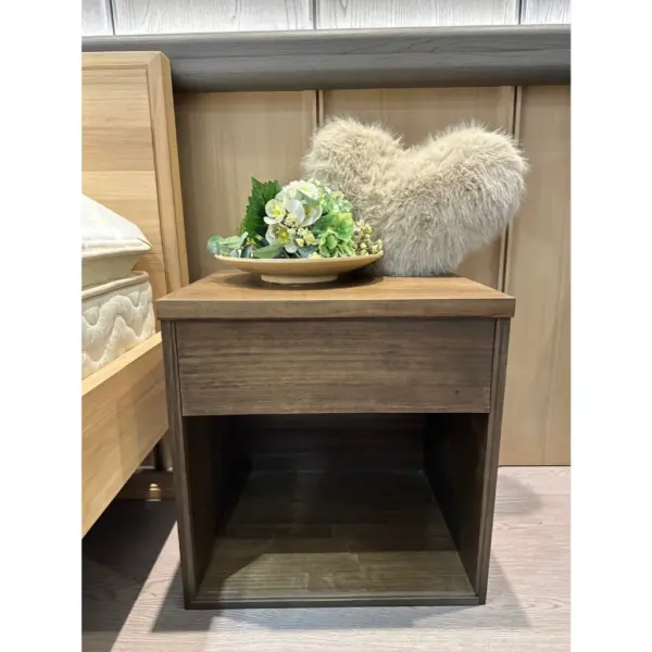 【MIT台灣製造｜實木工廠直營】非洲櫻桃木床頭櫃｜實木抽屜置物櫃｜簡約收納櫃