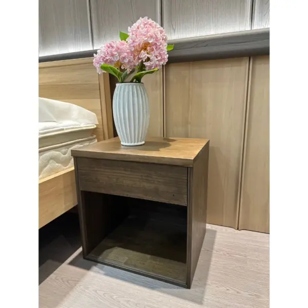 【MIT台灣製造｜實木工廠直營】非洲櫻桃木床頭櫃｜實木抽屜置物櫃｜簡約收納櫃